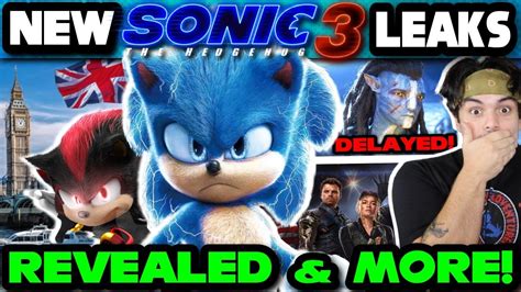 sonic 3 leaked images|Sonic 3 Movie Photos Leak As GUN Vehicles。